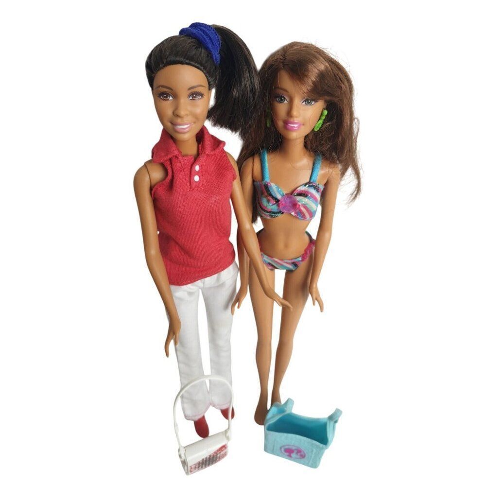 Barbie Teresa and Sweet Orchard Vet Dolls With Accessories